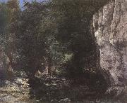 Gustave Courbet Stream France oil painting artist
